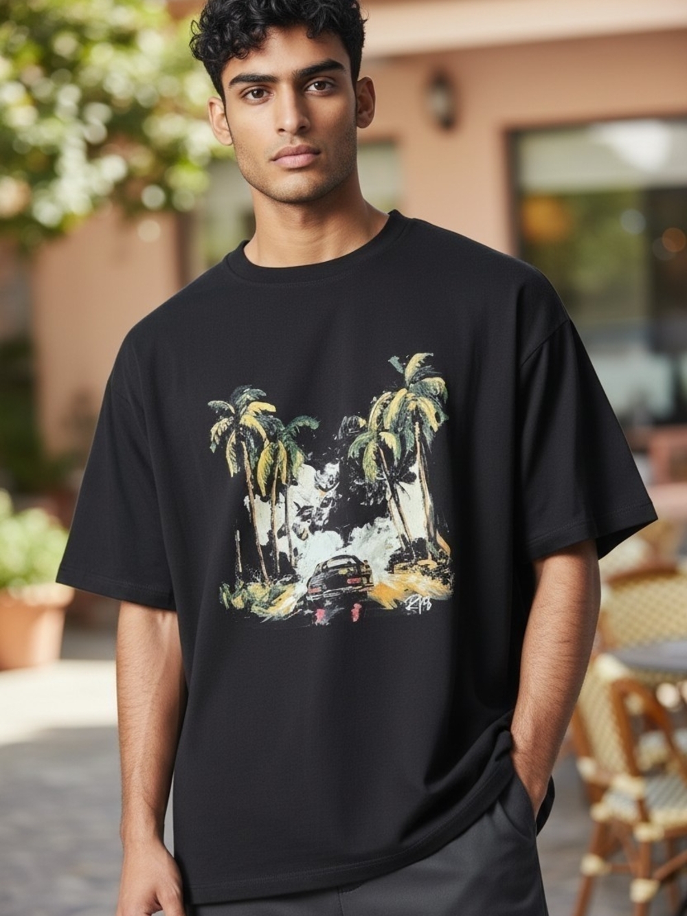 RTA Men's Graphic T Shirt Size M